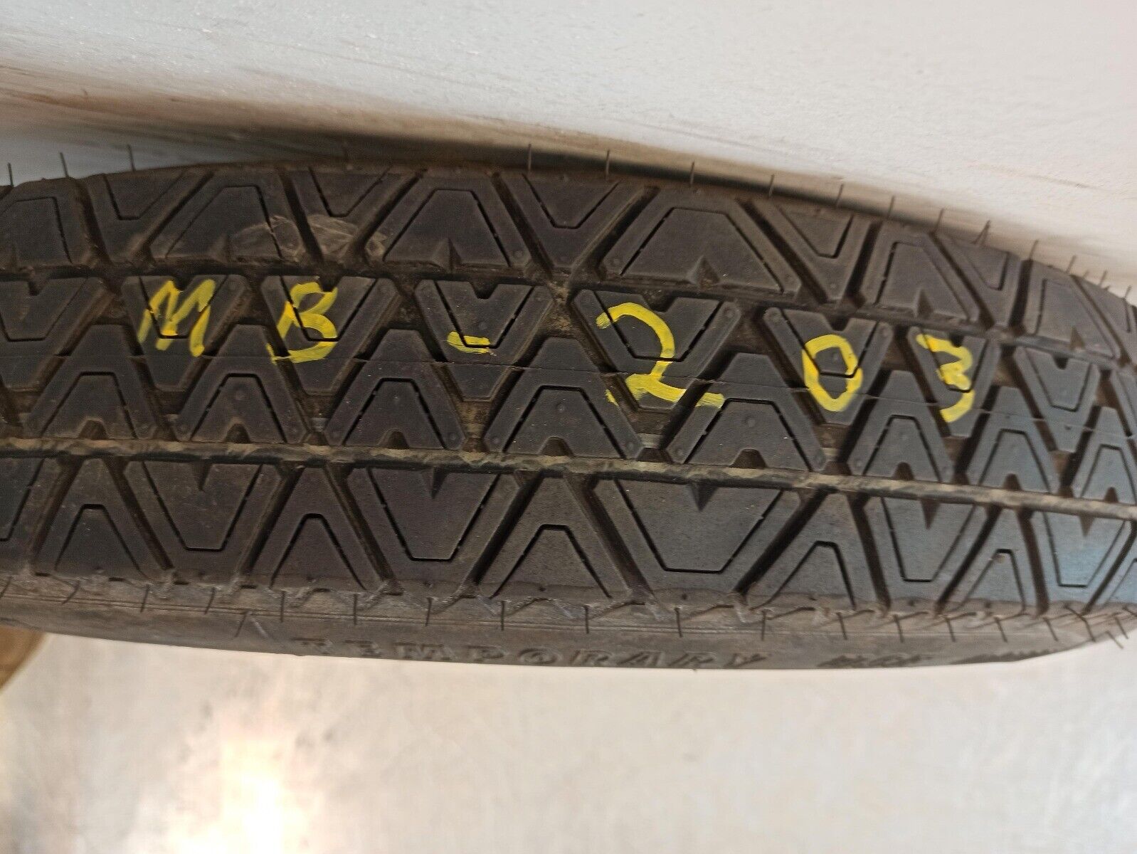 2007 Mercedes Benz C Class W203 16 Inch Spare Wheel T125/90R16 98M - Image 7