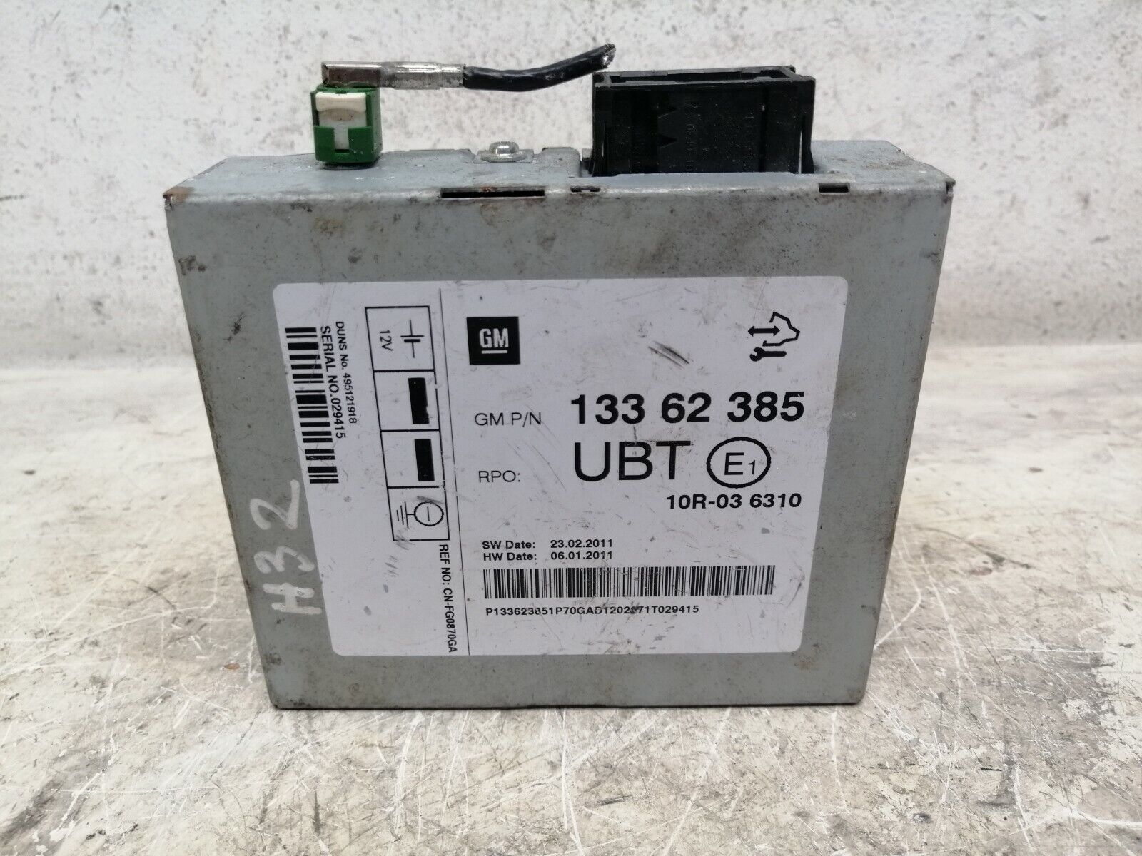 2009-2013 Vauxhall Insignia Radio Transceiver Module 13362385 - Image 3