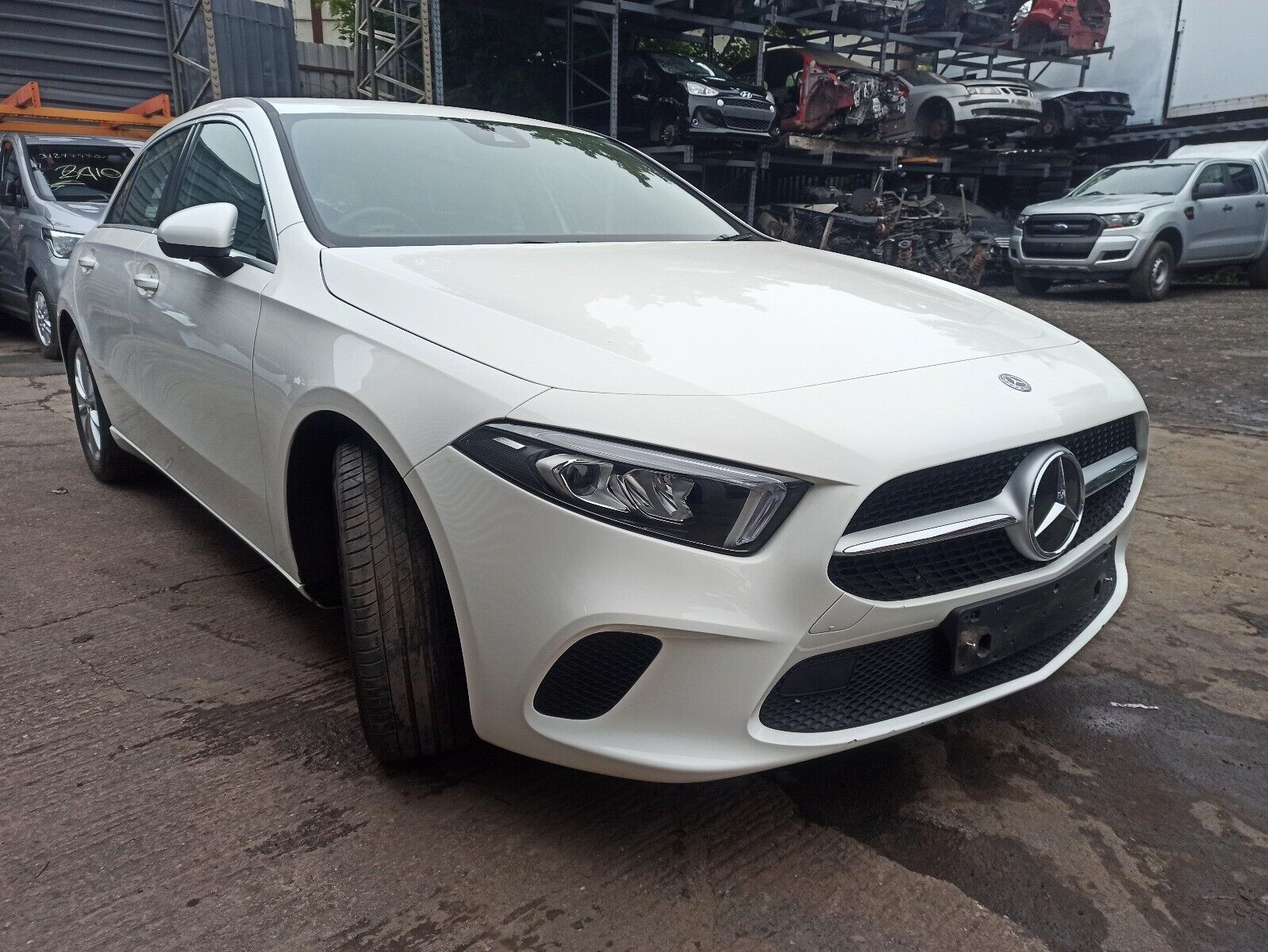 2019 Mercedes Benz W177 1.4 Sport Half Leather Black Rear Seat Bench - Image 3