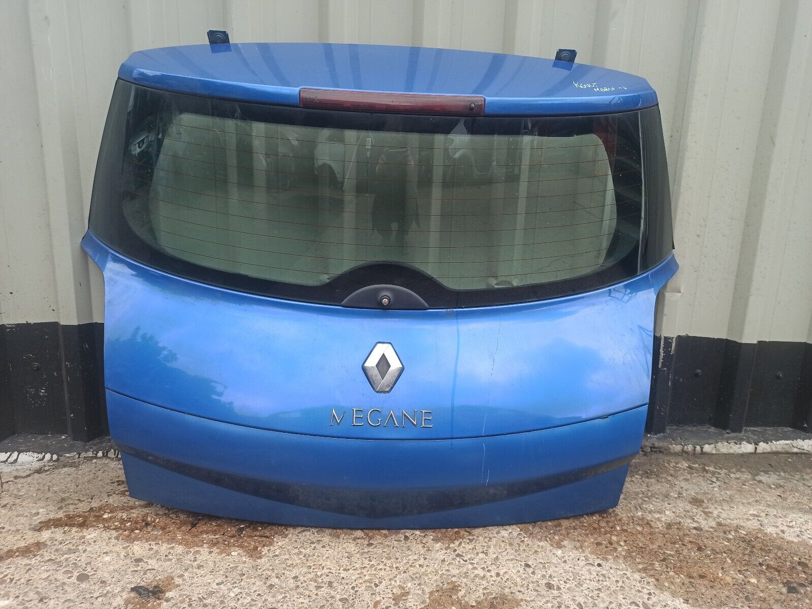 Renault Megane MK2 2002-2009 Blue Rear Boot Lid Tailgate BARE