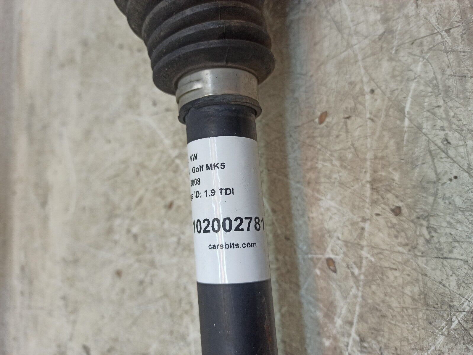 VW Golf MK5 2004-2008 1.6 FSi Driveshaft N/S/F 1K0407271CP - Image 11