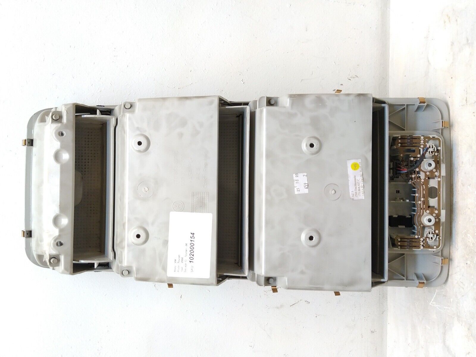 VW Touran 2003-2006 2.0 Front Interior Roof Storage Compartment Box 1T0868837 - Image 3