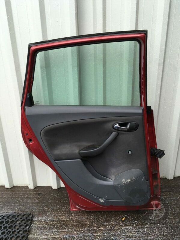 2008 Seat Toledo MK3 Genuine Rear Door Passenger NS HU-E81 - Image 3
