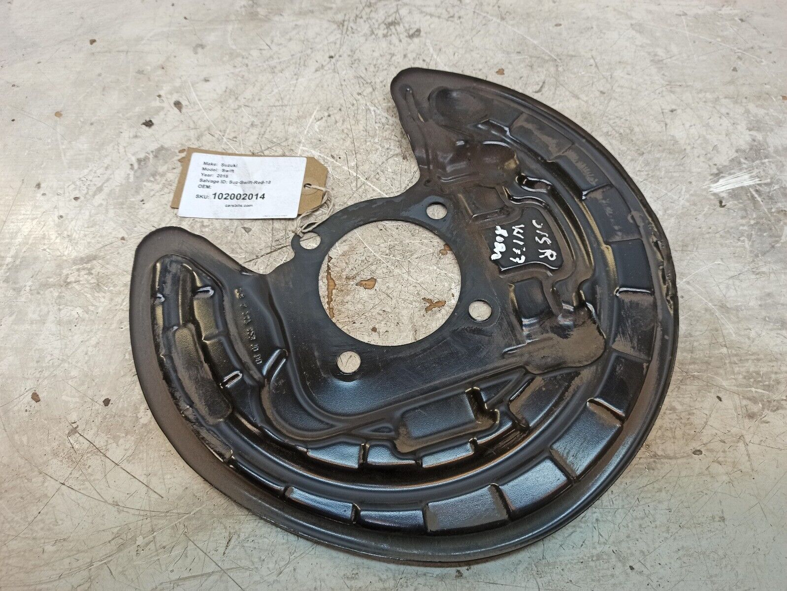 Mercedes Benz Sports A200 W177 2019-2021 Rear Right Brake Disc Guard Cover