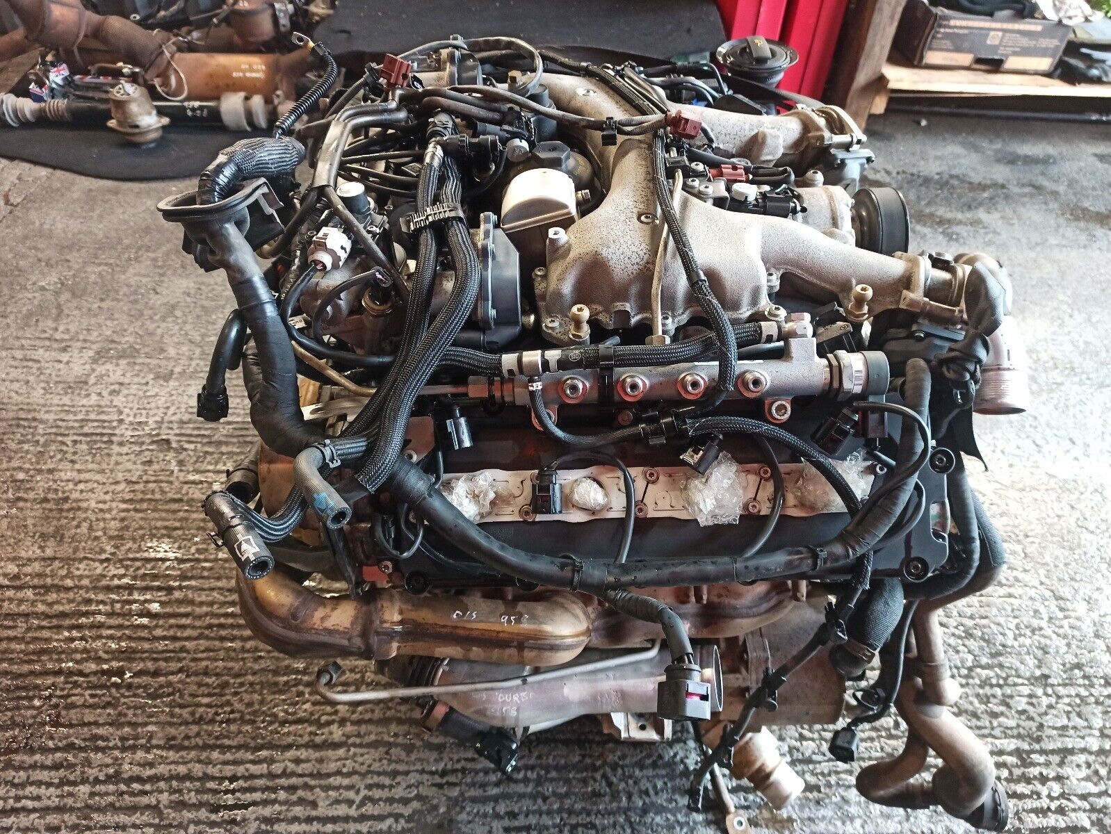Porsche Cayenne 958 MK2 2013-2017 BARE Engine MCU.DB 90435 Miles - Image 10