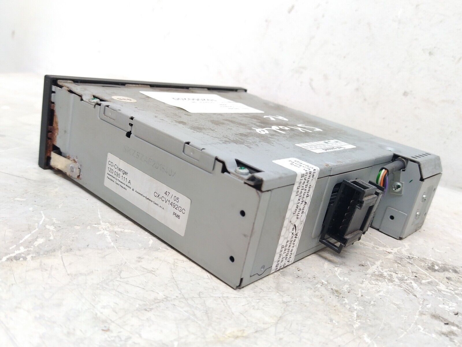 Skoda Octavia 2004-2014 CD Changer Player 1Z0035111A - Image 4