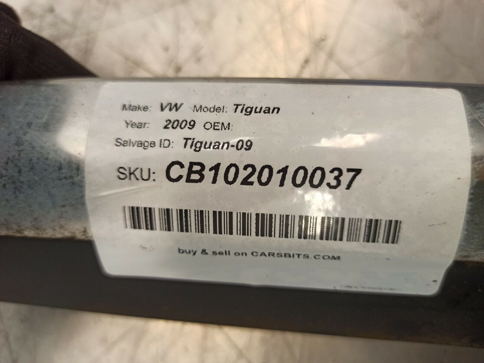 VW Tiguan 5N 2007-2012 Roof Rail Bar Driver Side O/S 5N0860026 - Image 7