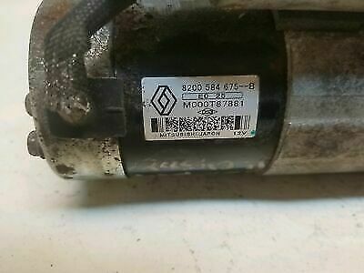 2012 Nissan Qashqai Genuine Starter Motor 1.5 dCi Diesel 8200584675 CB-E72 - Image 5