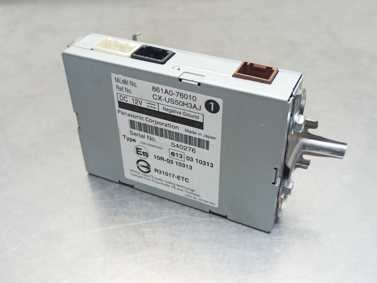 Lexus CT200H 2013-2017 Multimedia Communication Control Module Head ...