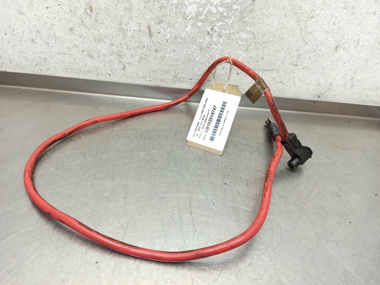 MERCEDES-BENZ 2014-2020 C 200 W205 Positive Battery Plug Connector C380G12241E2 - Image 3