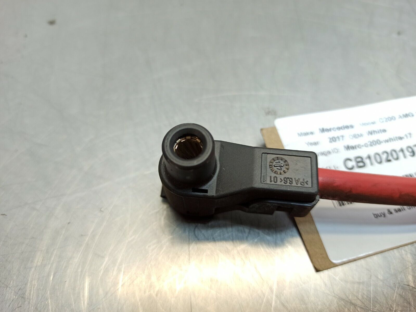 MERCEDES-BENZ 2014-2020 C 200 W205 Positive Battery Plug Connector C380G12241E2 - Image 4