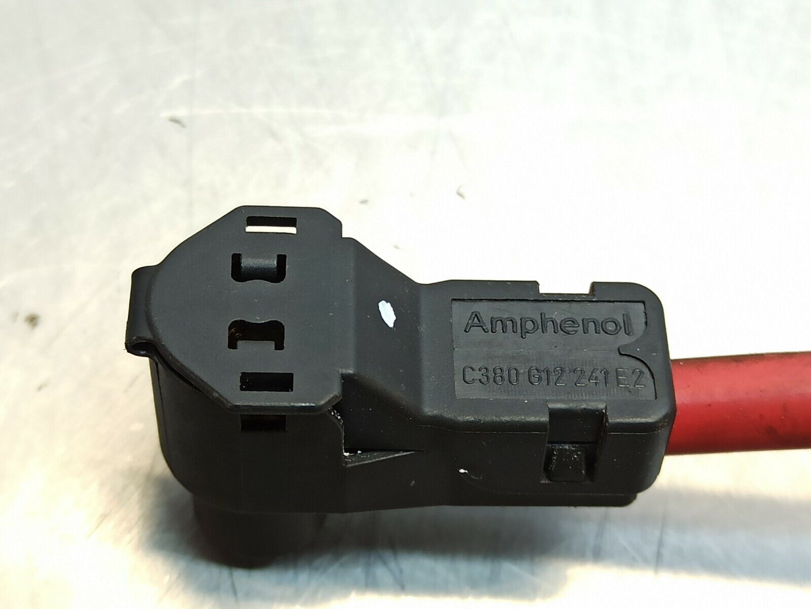 MERCEDES-BENZ 2014-2020 C 200 W205 Positive Battery Plug Connector C380G12241E2 - Image 6