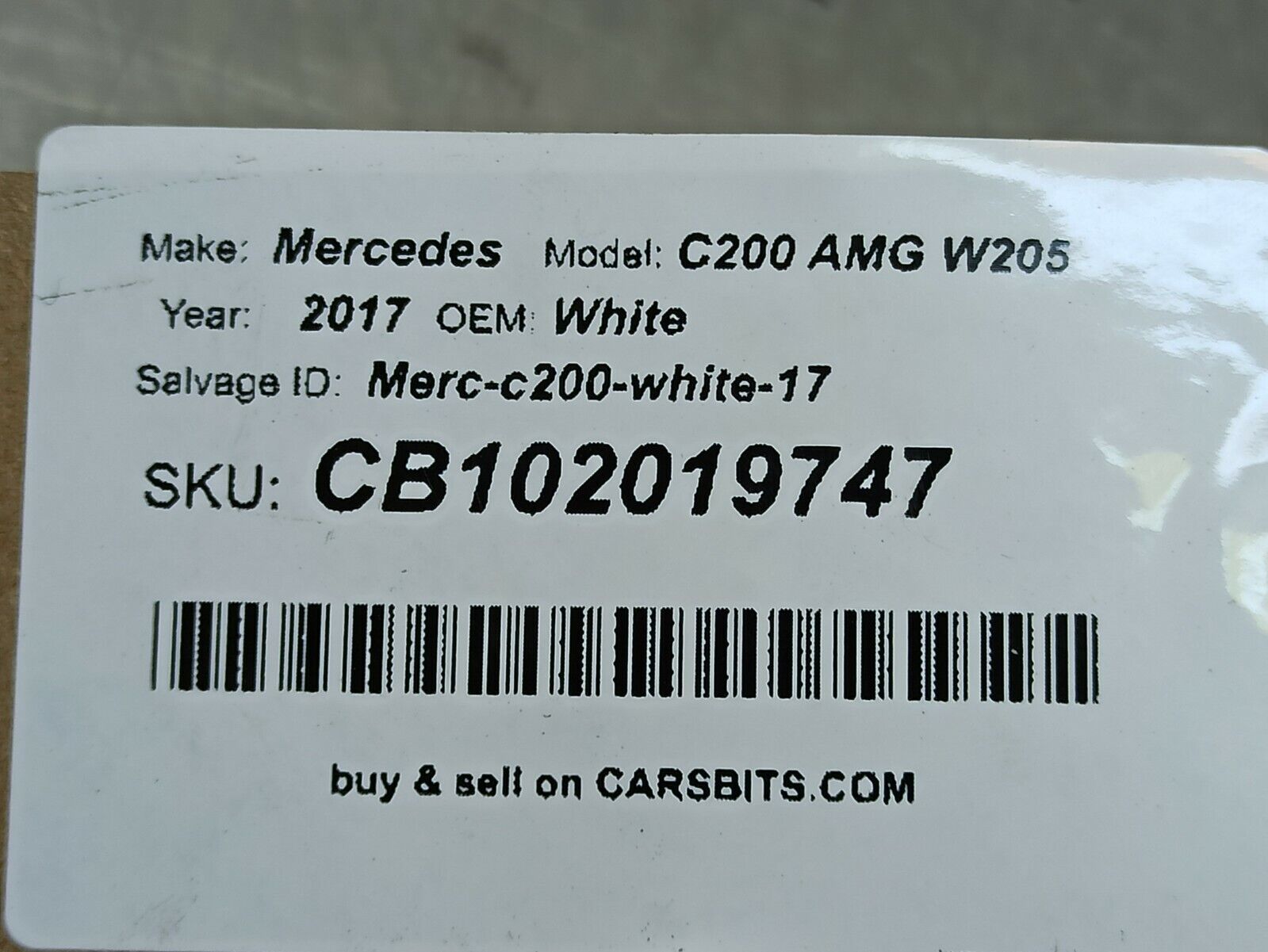 MERCEDES-BENZ 2014-2020 C 200 W205 Positive Battery Plug Connector C380G12241E2 - Image 7