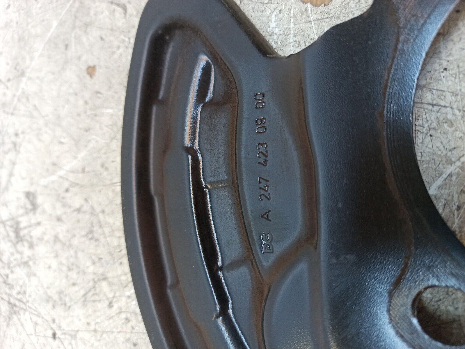 Mercedes Benz A200 W177 2019-2021 Rear Left Brake Disc Cover A2474230900 - Image 3