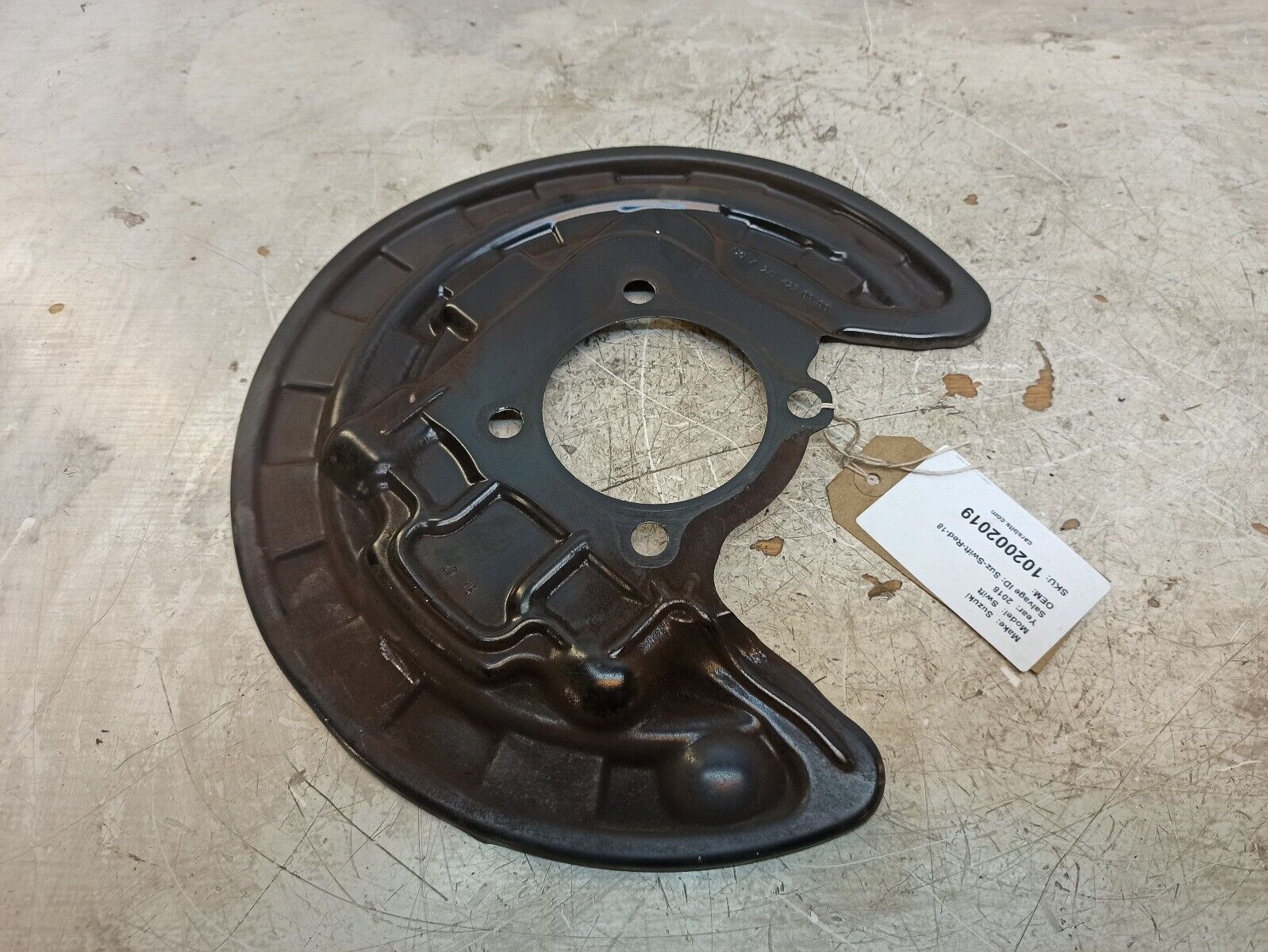 Mercedes Benz A200 W177 2019-2021 Rear Left Brake Disc Cover A2474230900 - Image 5