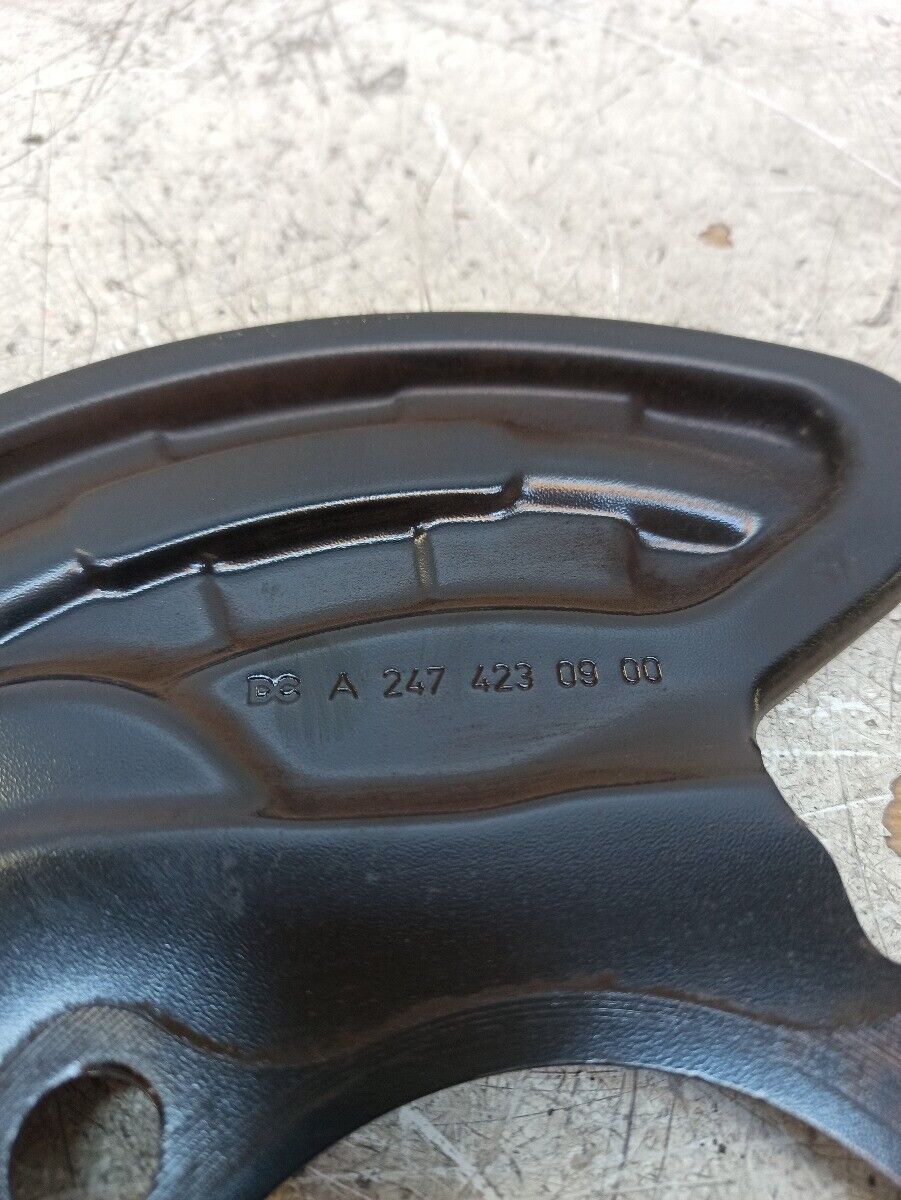 Mercedes Benz A200 W177 2019-2021 Rear Left Brake Disc Cover A2474230900 - Image 6