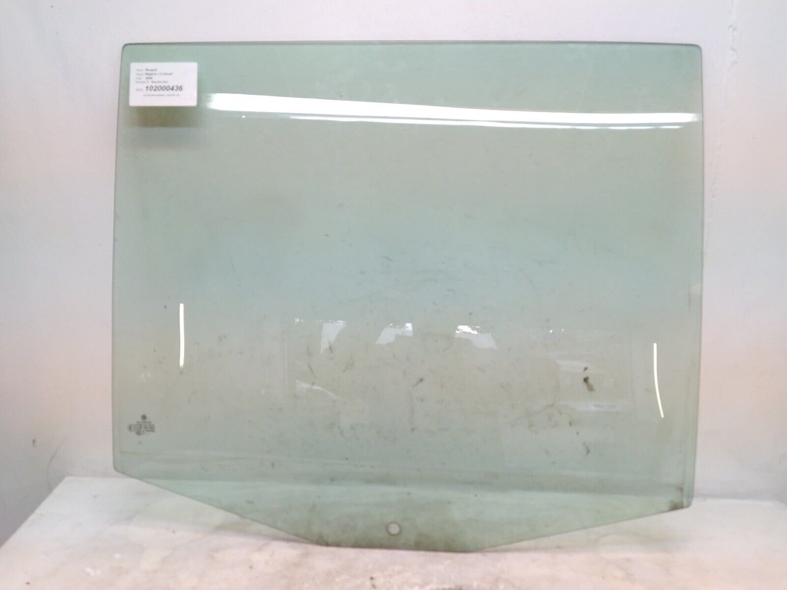 Renault Megane MK2 2002-2009 1.5 Diesel Door Glass Passenger Side Front N/S/F