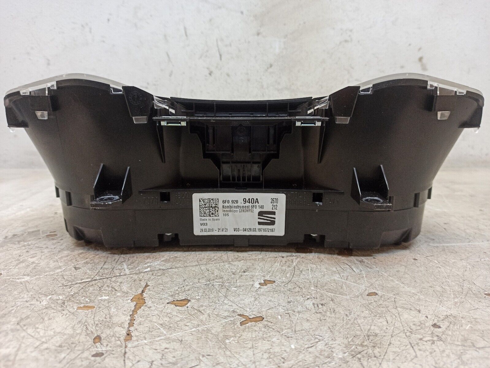 Seat Ibiza 6F MK5 2017- 2020 Speedo Meter Insturment Cluster A2C996321 - Image 10