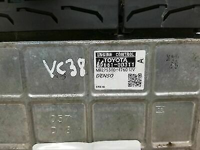2010 Toyota Yaris XP90 MK2 Genuine Engine ECU 1.3 Petrol 896610D311 CB-YC38 - Image 7