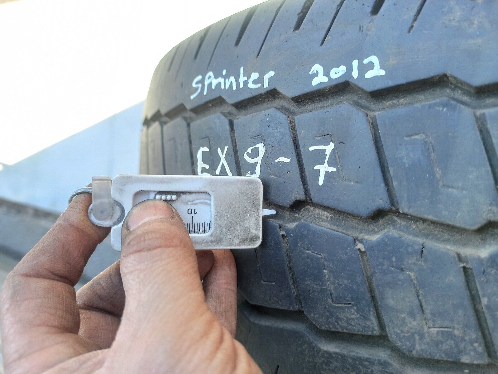 2014 Mercedes Benz Sprinter 16 Inch Wheel 235/65R16C 6mm Tyre - Image 4