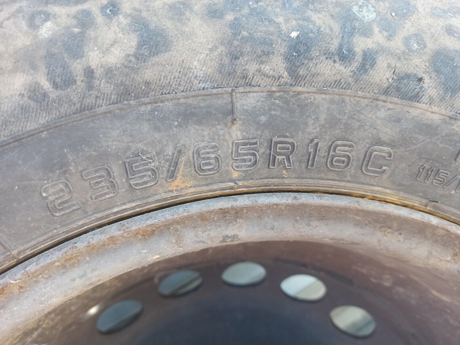 2014 Mercedes Benz Sprinter 16 Inch Wheel 235/65R16C 6mm Tyre - Image 5