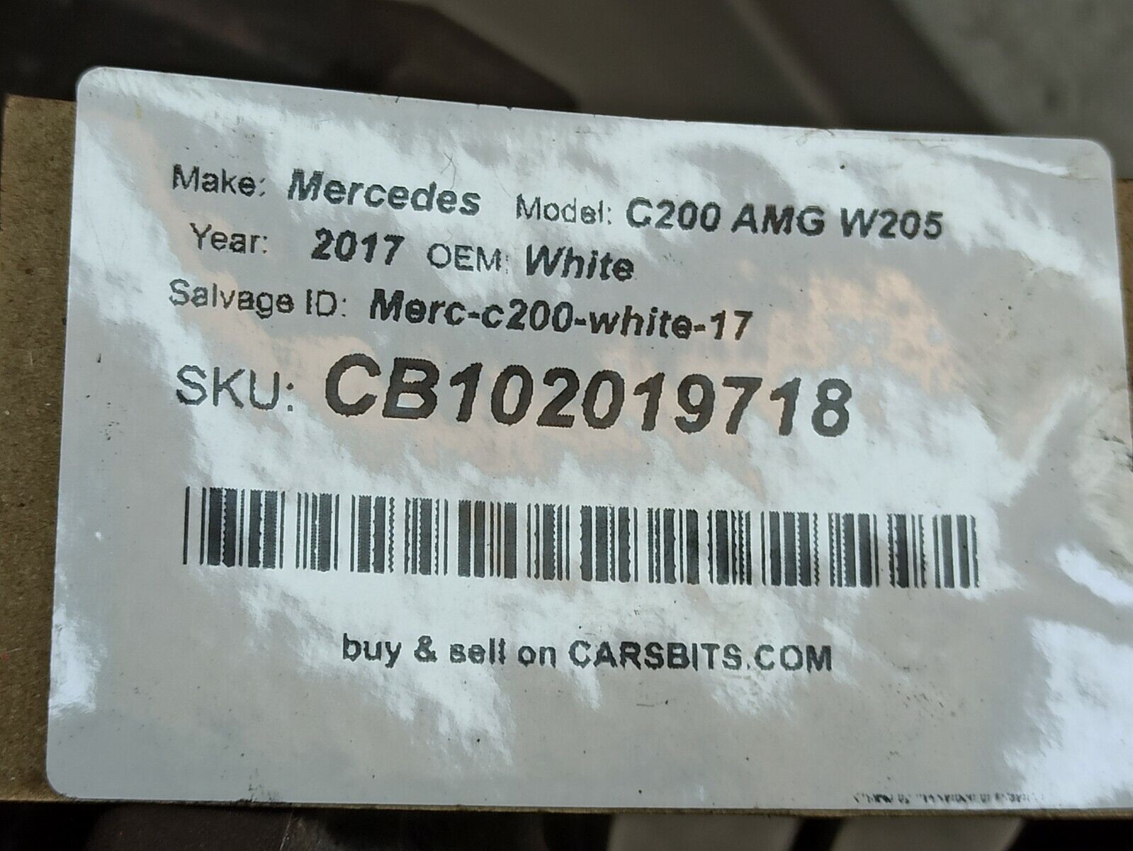MERCEDES-BENZ 2014-2020 C 200 W205 Front Brake Caliper Driver Side Front O/S/F - Image 8