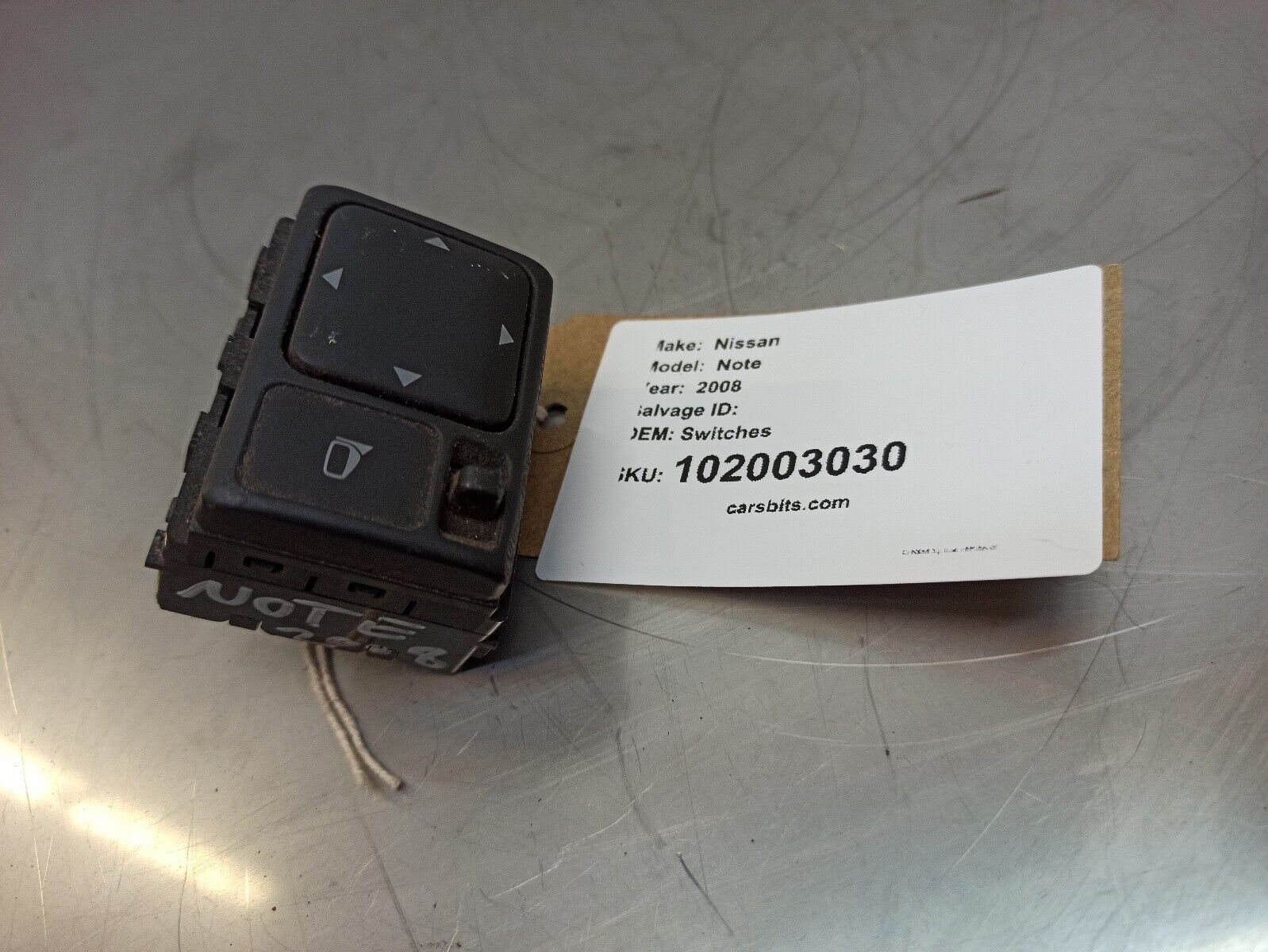 Renault Megane MK2 2002-2009 Wing Mirron Control Switch