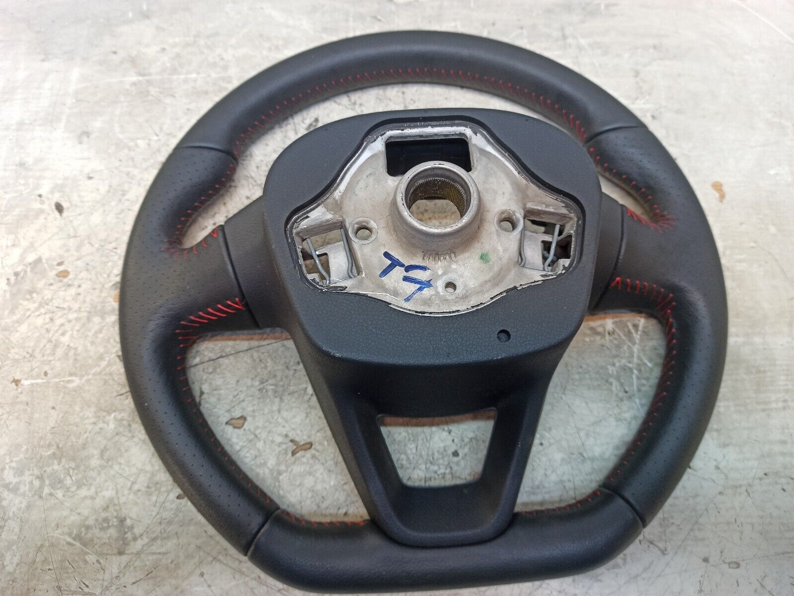 Seat Ibiza RF MK5 2017- 2020 Black Leather Steering Wheel - Image 5