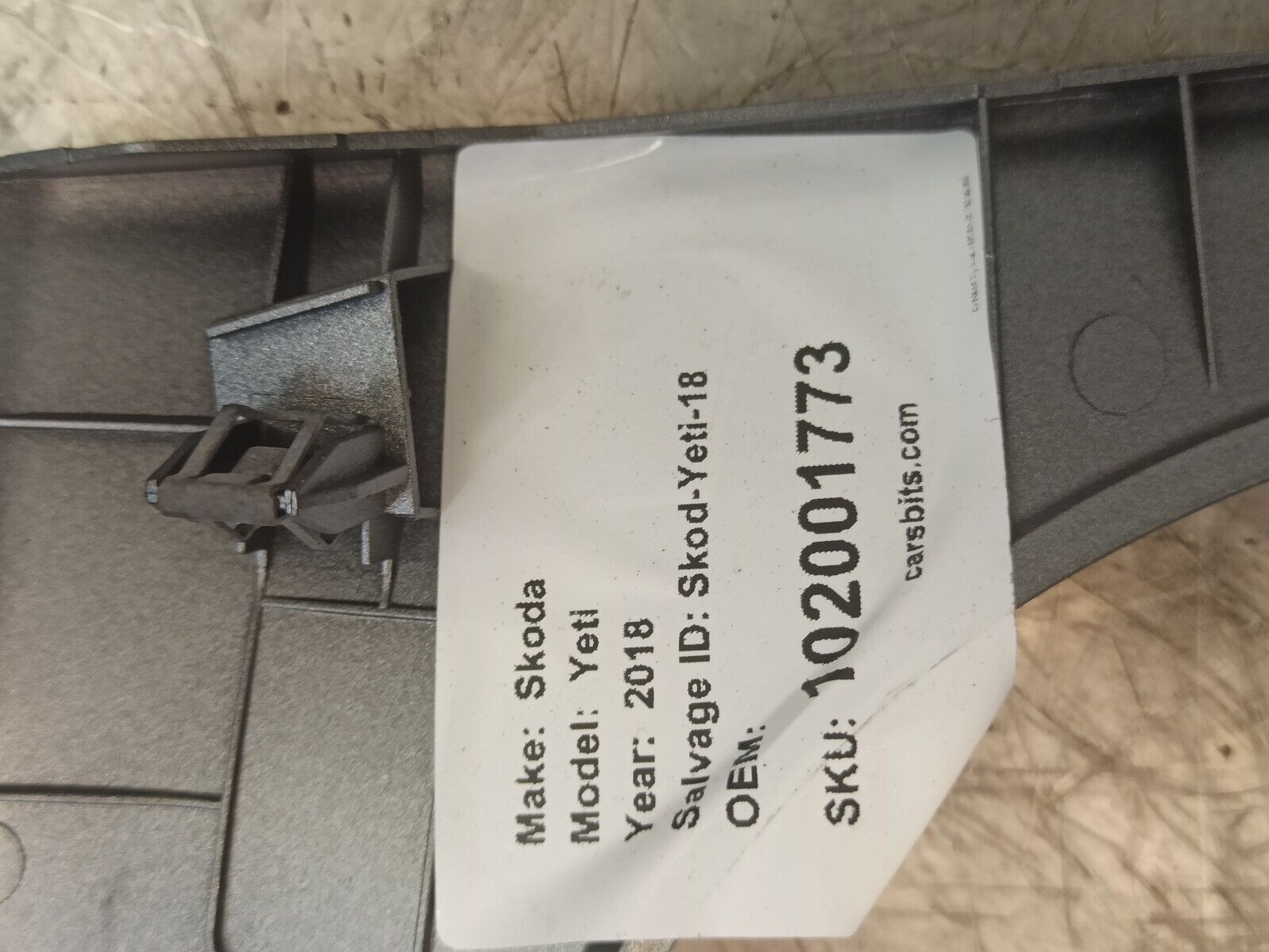 Skoda Yeti 5L7 2009-2018 1.2 Petrol Dashboard Trim C19L11BY7 - Image 6