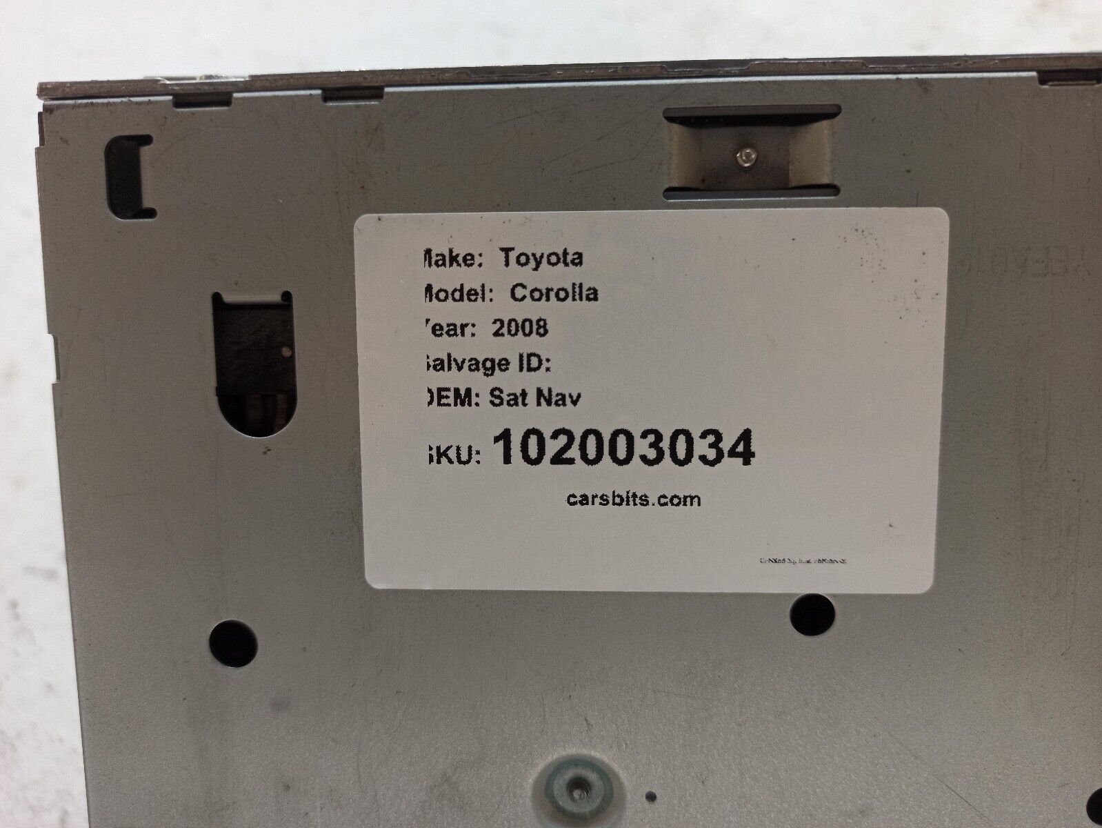 Toyota Corolla Verso 2003-2009 Sat Nav UK Version - Image 10