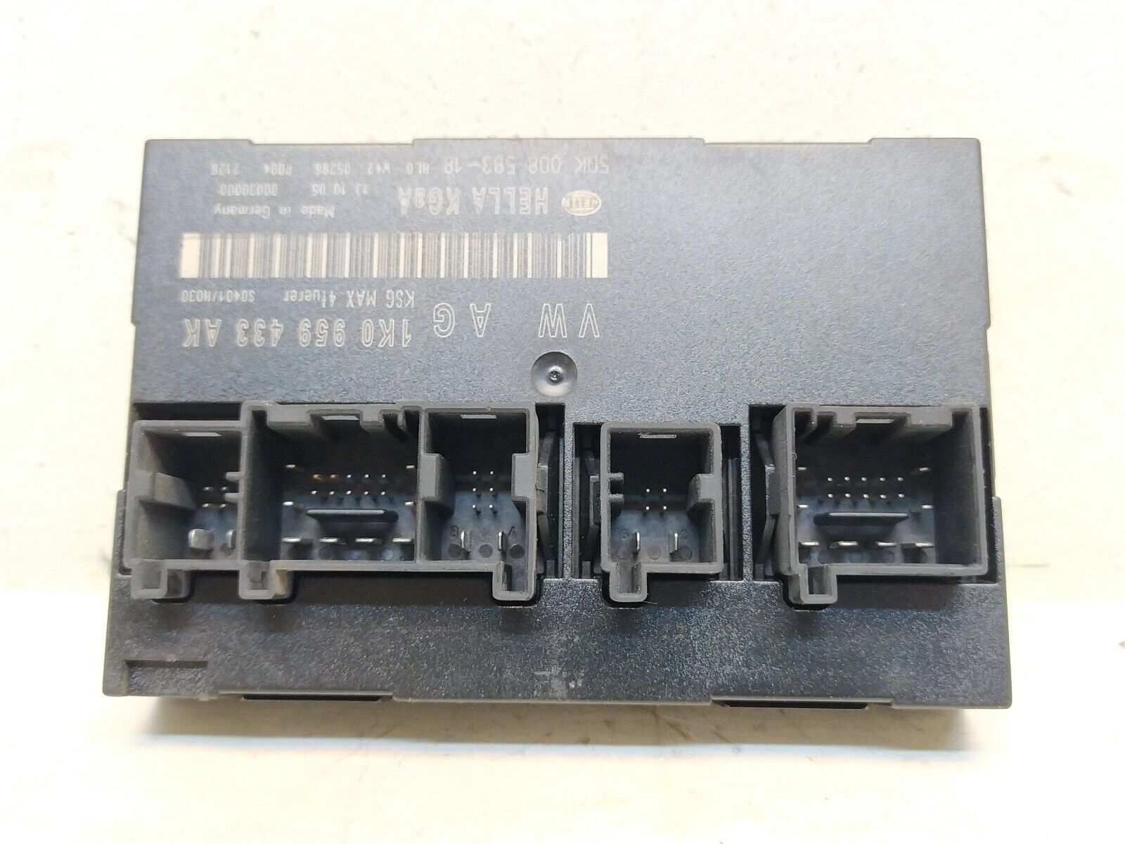 VW Touran 2003-2006 BKD 2.0 Convenience Comfort Module 1K0959433AK - Image 4