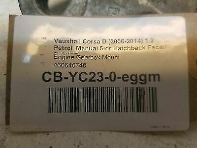 Vauxhall Corsa D 2006-2014 Engine Gearbox Mount 1.2 Petrol 466646739.666667 - Image 5