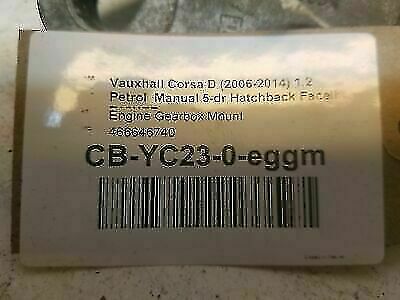 Vauxhall Corsa D 2006-2014 Engine Gearbox Mount 1.2 Petrol 466646739.666667 - Image 9