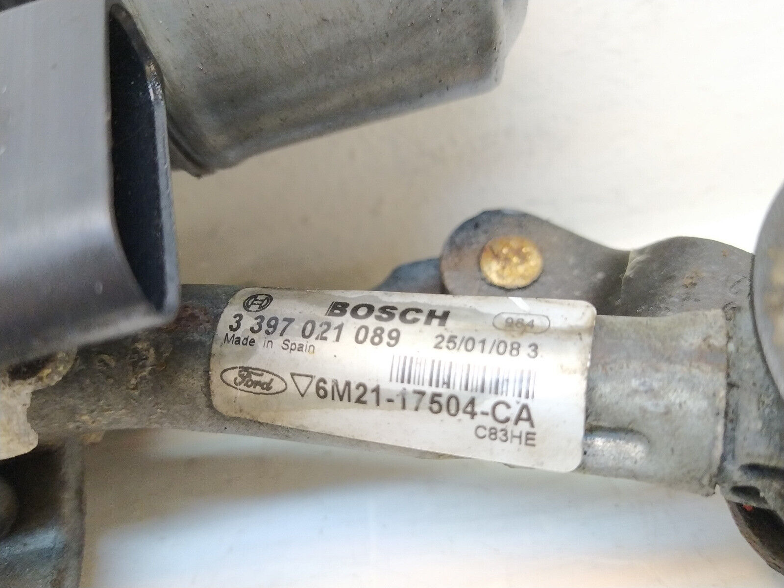 Ford S Max MK1 2006-2014 Left Front Wiper Motor 6M21-17504-CA - Image 3