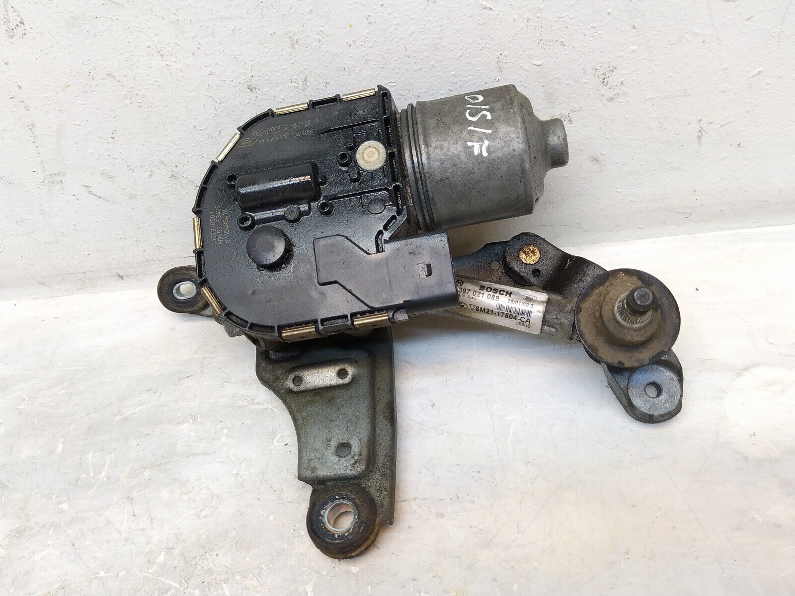 Ford S Max MK1 2006-2014 Left Front Wiper Motor 6M21-17504-CA
