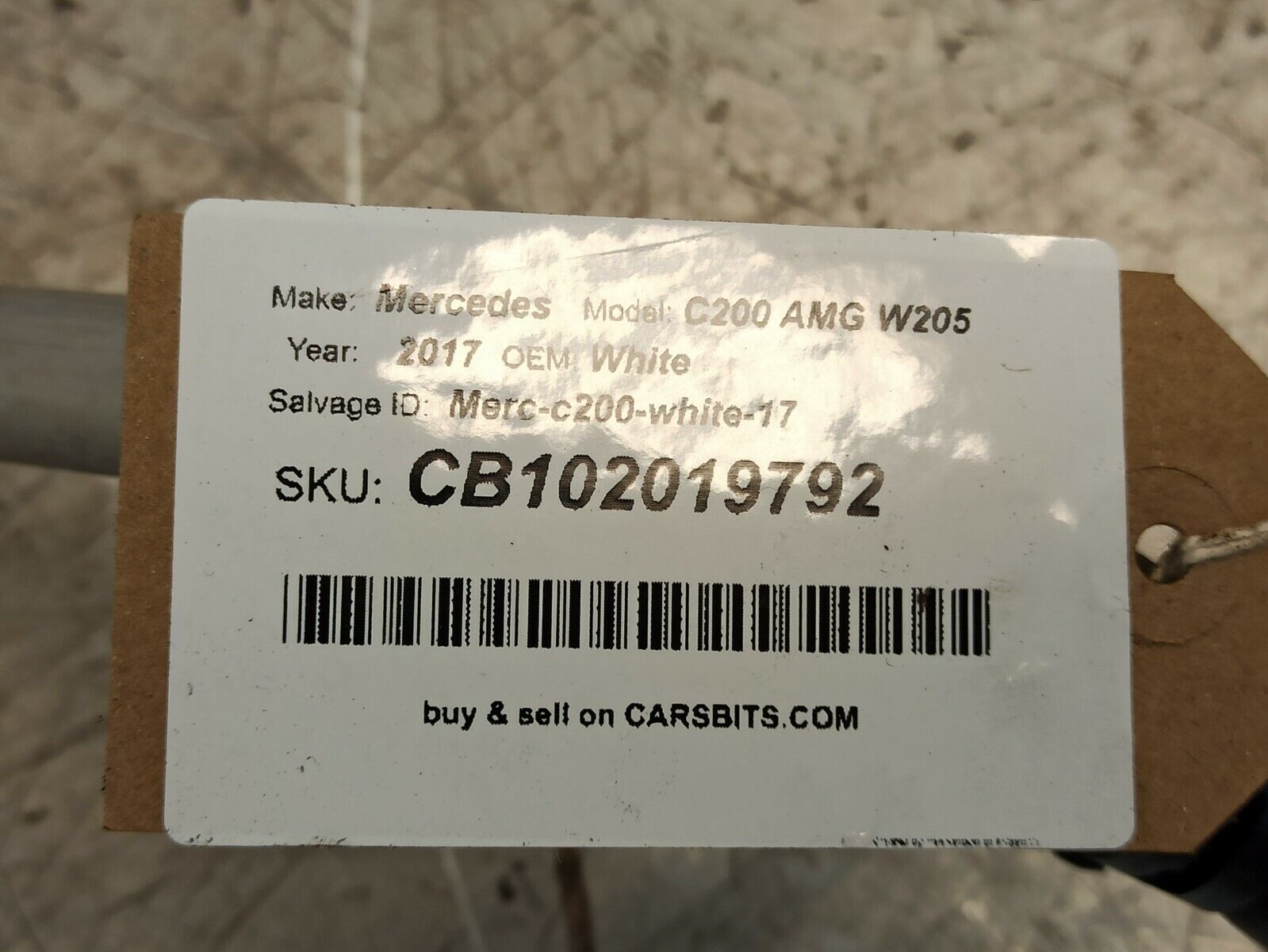 MERCEDES-BENZ C 200 W205 2014-2020 2.0 Petrol Radiator Coolant Pipe A2058303202 - Image 6