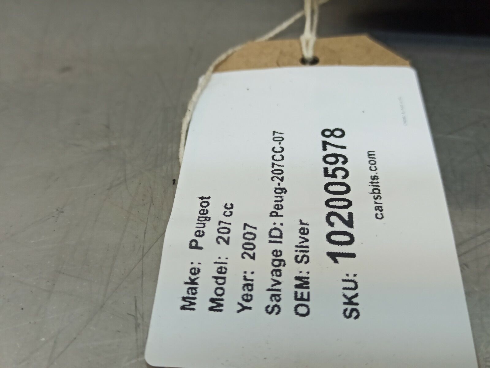 Buy PEUGEOT 207 CC 2006-2014 Climate Control Unit 497866XT