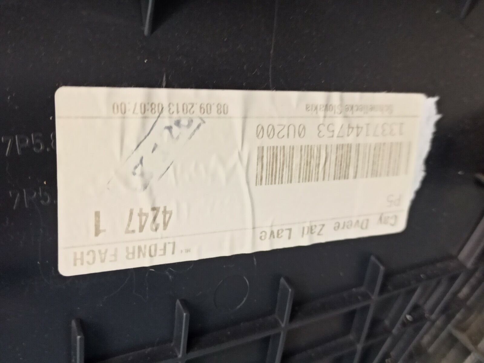 Porsche Cayenne 958 2013-2017 Door Card Passenger Side Rear N/S/R - Image 8