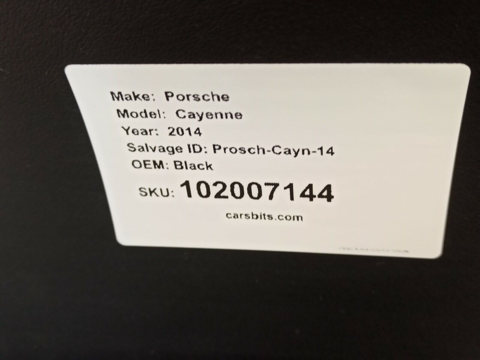 Porsche Cayenne 958 2013-2017 Door Card Passenger Side Rear N/S/R - Image 9