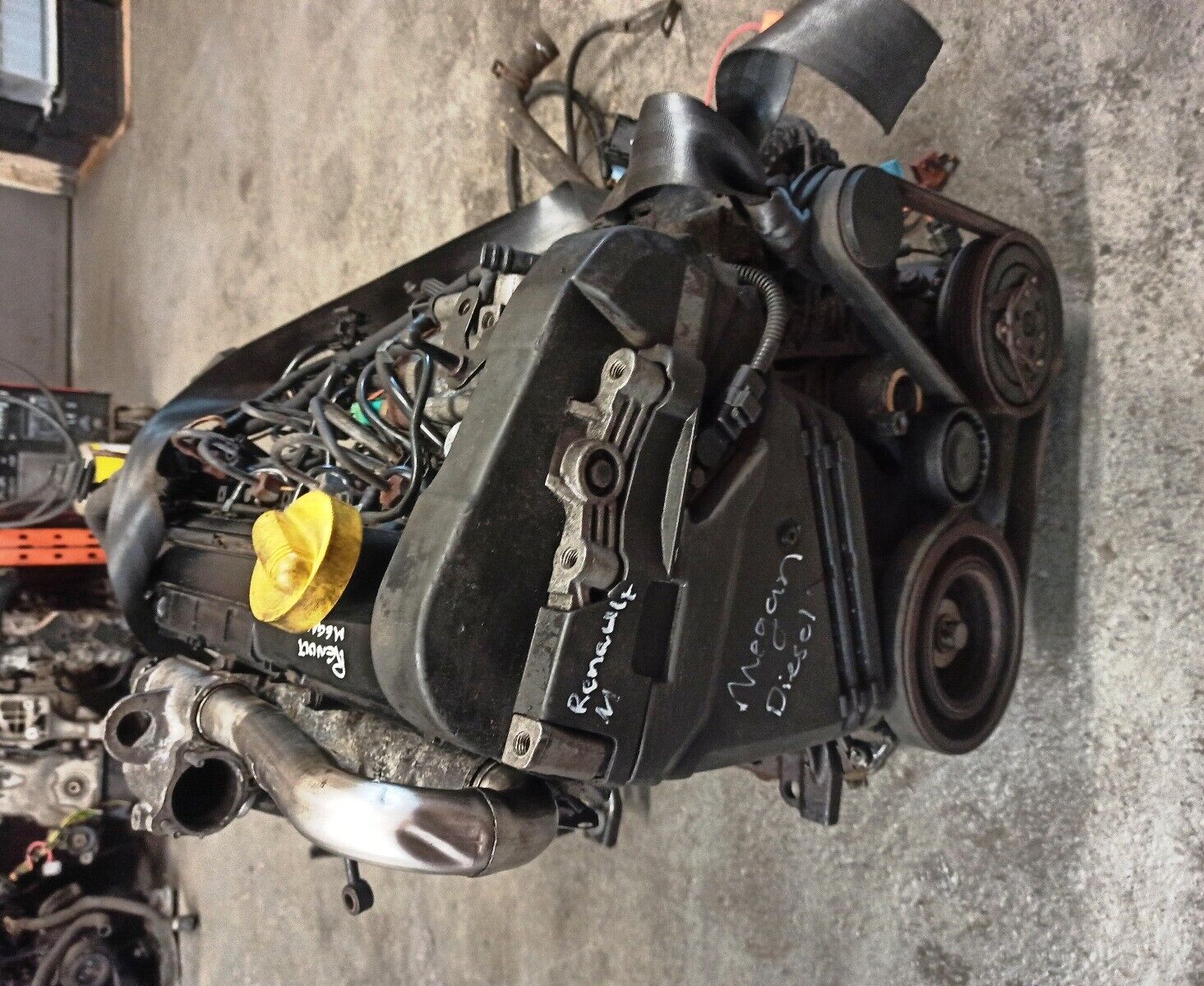 Renault Megane MK2 2002-2009 1.5 Diesel K9K Bare Engine - Image 10