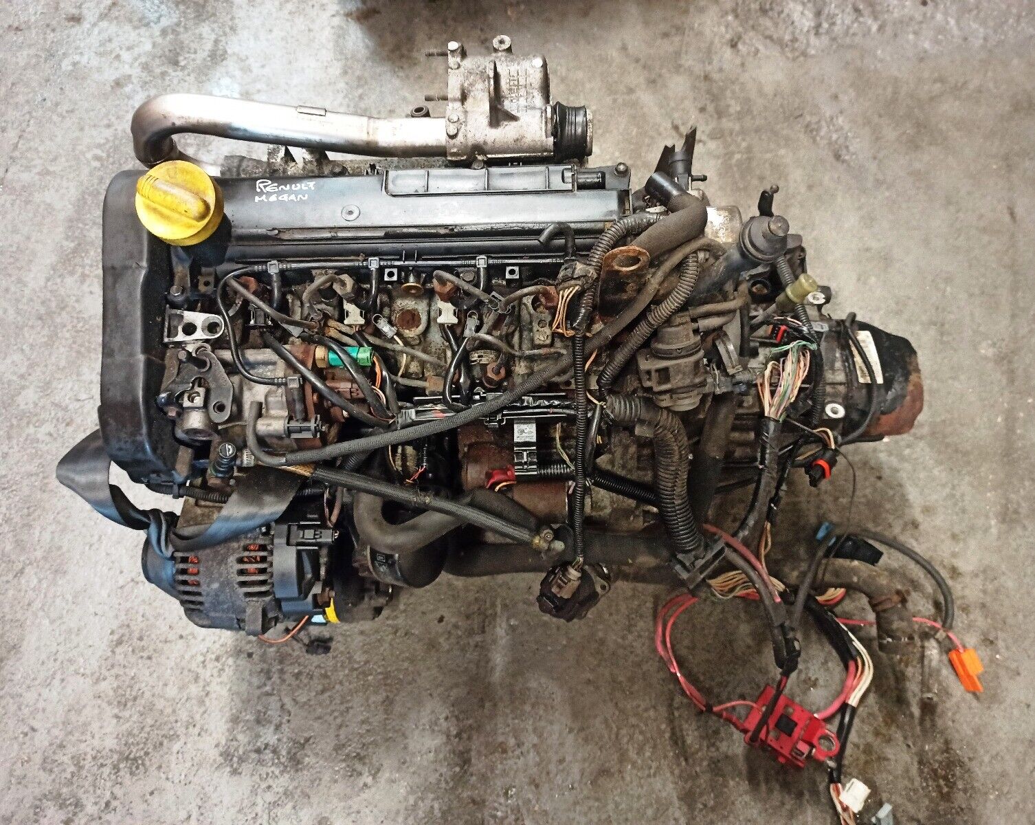 Renault Megane MK2 2002-2009 1.5 Diesel K9K Bare Engine