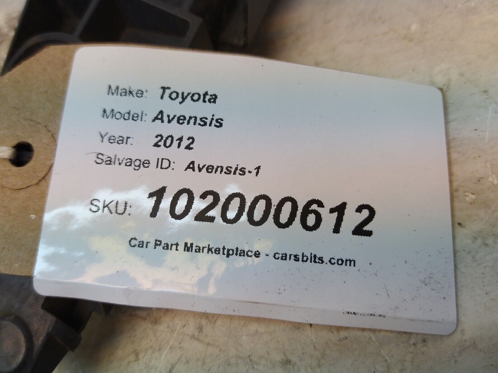 Toyota Avensis 2009-2013 2.0 Diesel Driver Side Retainer Bumper Side 52535-05040 - Image 6