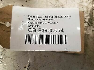 2012 Skoda Fabia Genuine Rear Driver OS Shock Absorber Strut 1J0513425 CB-F39 - Image 5