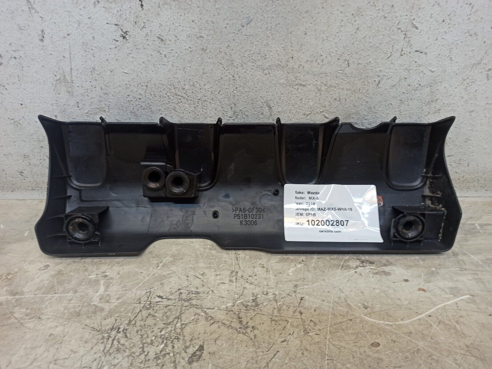 Mazda MX-5 2016-2021 1.5 Petrol Skyactive Technology Engine Cover P51B10231 - Image 4