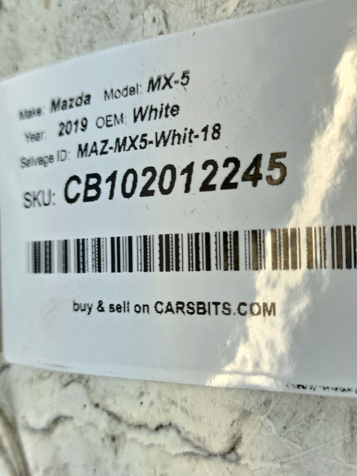 Mazda MX-5 SE 2016-2020 Gear Selector Surrounding Trim Cover N243