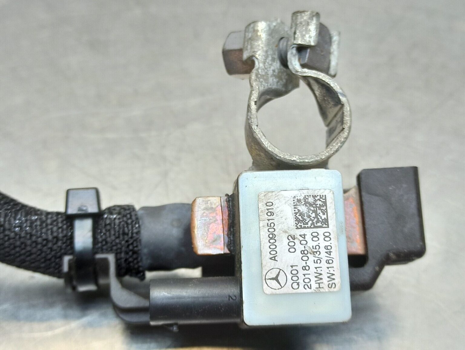 Mercedes Benz A200 W177 20192021 Negative Battery Terminal Cable
