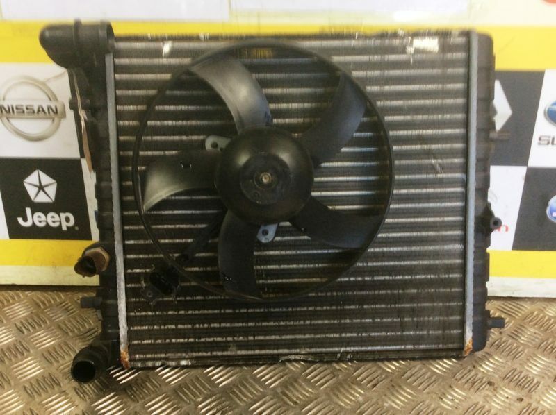 SEAT SKODA VW FABIA IBIZA ROOMSTER POLO COOLANT RADIATOR+FAN 6Q0121201HA ...