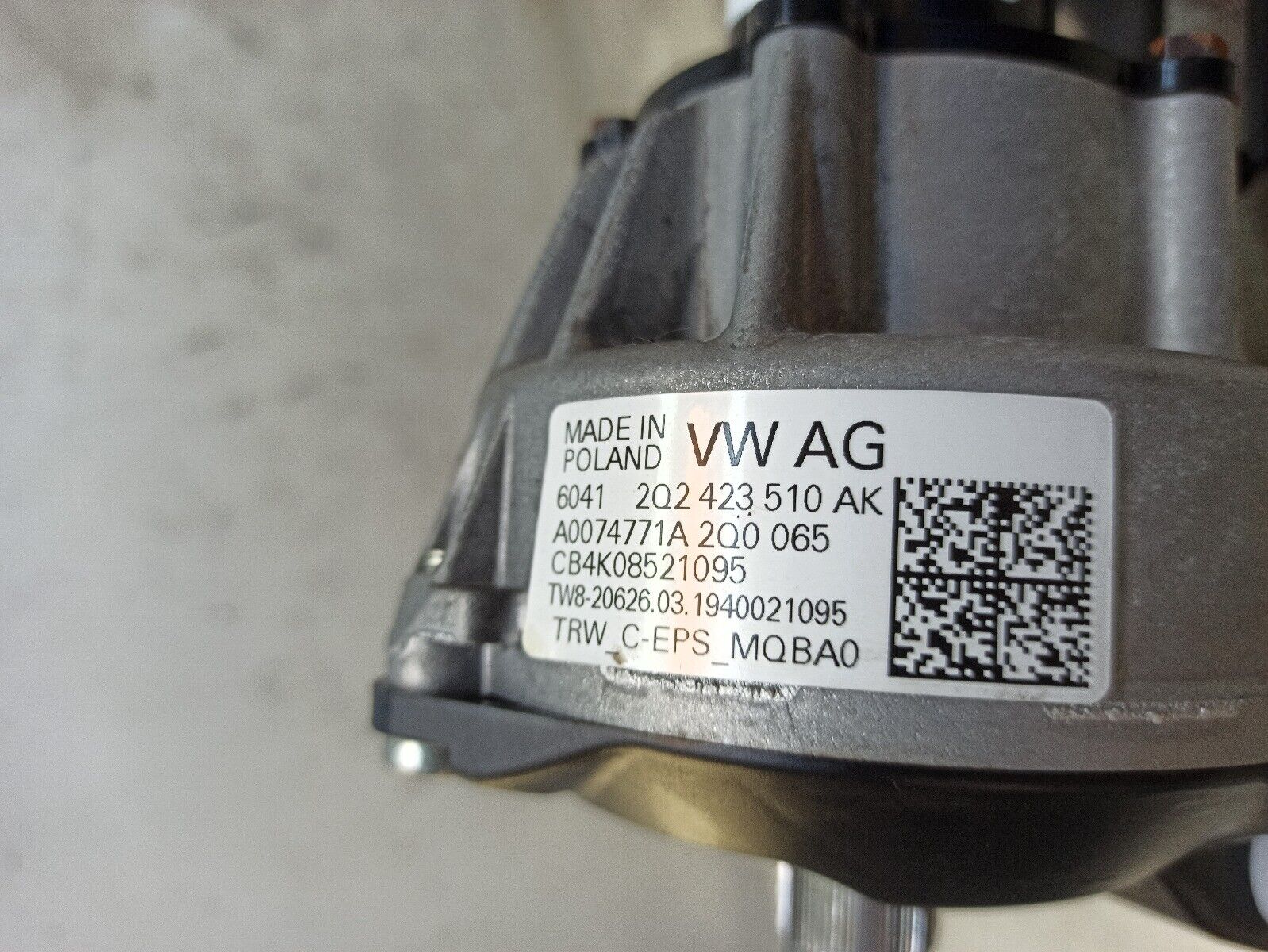 Seat Ibiza 6F MK5 2017- 2020 Electric Power Steering Motor 2Q0423510AK - Image 9