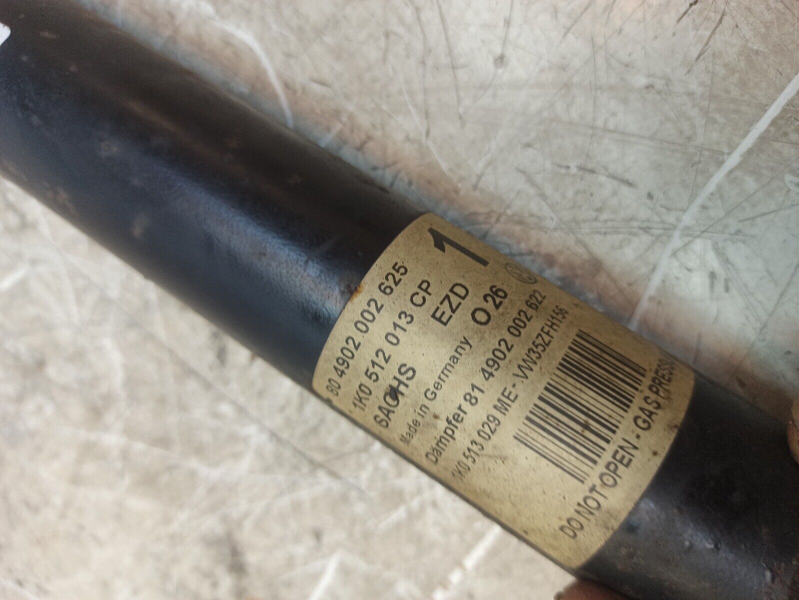 VW Golf MK5 2004-2008 1.6 FSi Rear Shock Absorber 1K0512013 - Image 7