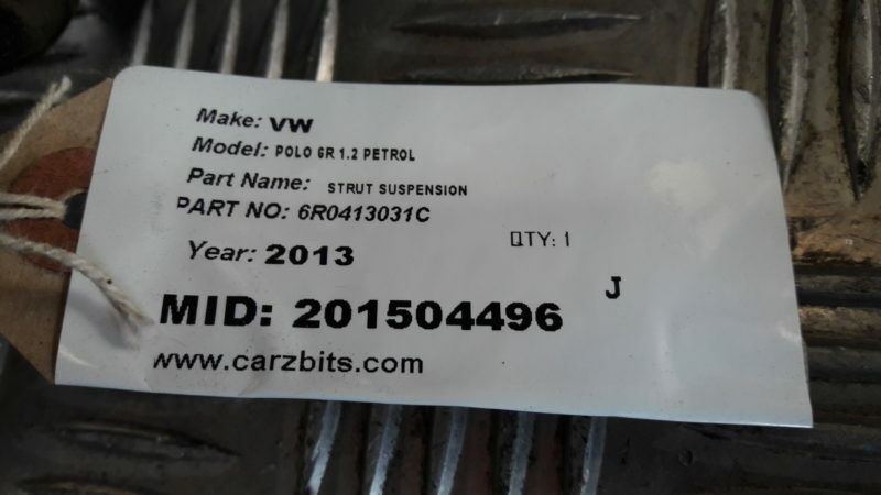 VW Polo 6R 2009-2016 1.2 Petrol Strut Suspension 6R0413031C - Image 5